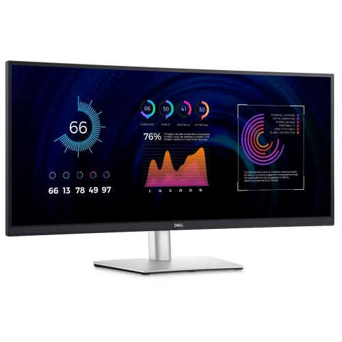 Moniteur incurvé Dell P3424WE 34po WQHD 3440x1440 AT 60Hz | USB-C | HDMI | DP | IPS | remis à neuf (excellent état) Boîte ouverte | comme neuf avec garantie de 1 ans boite ouverte