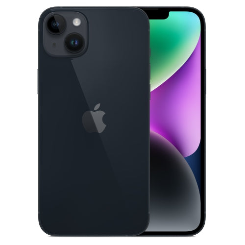 Remis à neuf (État correct) | iPhone 14 5G 128Go d'Apple | Minuit | Déverrouillé boite ouverte