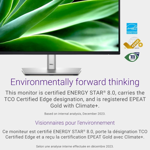 Refurbished (Excellent) | Dell 24 Monitor | P2425H | 23.8 Inch Full HD (1920 × 1080) | 100Hz Refresh Rate | Comfortview Plus | 99% sRGB | IPS Panel | 1500:1 | Tilt | Swivel | Pivot | Height boite ouverte