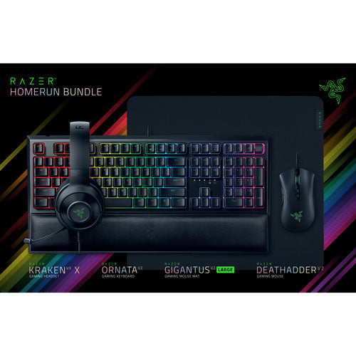Razer Homerun Gaming Bundle with Keyboard, Mouse, Headset & Mouse Pad