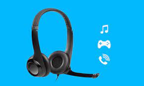 Logitech H390 Wired ClearChat Comfort USB Headset, Black